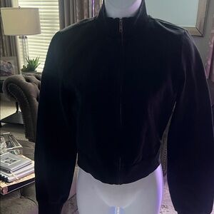 Skims boyfriend fleece track jacket